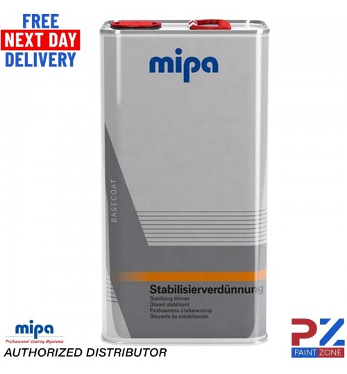 MIPA BC STABILISER BASECOAT STABILISING THINNER REDUCER 5LTR